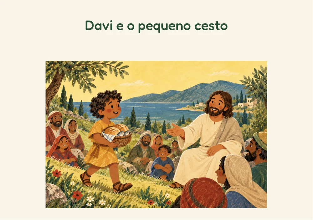 Capa da história O pequeno cesto